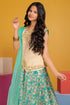 BLUE - GIRL KID 3 PIECE SUIT - (BGSS233P76)